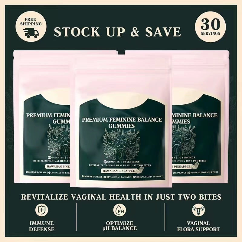 Premium Feminine Balance Gummies - for Women’s Health & Wellness