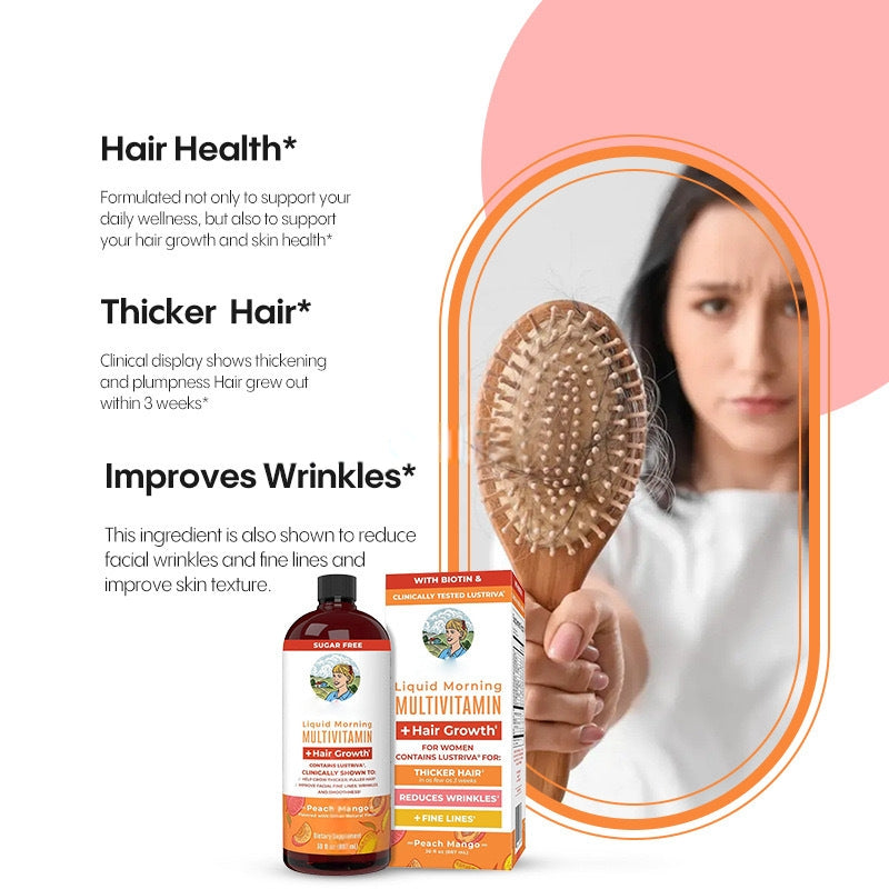 Organics Liquid Multivitamin Lustriva® Hair Growth for Women-15.22 Fl oz