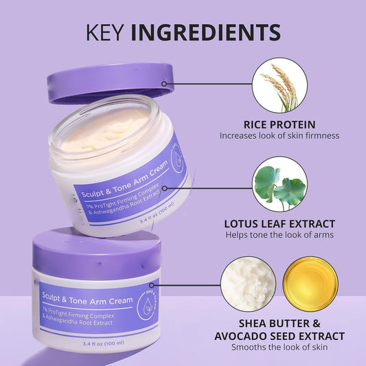 Sculpt & Tone Arm Cream – Firming And Tightening Cream For The Arms