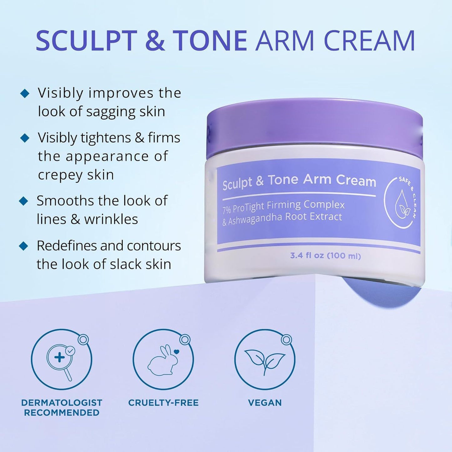 Sculpt & Tone Arm Cream – Firming And Tightening Cream For The Arms