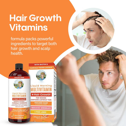 Organics Liquid Multivitamin Lustriva® Hair Growth for Women-15.22 Fl oz