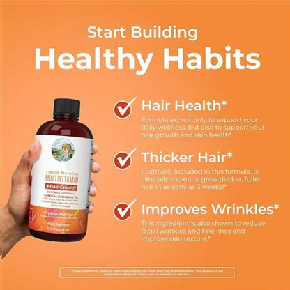 Organics Liquid Multivitamin Lustriva® Hair Growth for Women-15.22 Fl oz