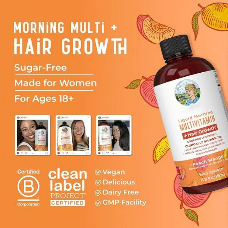 Organics Liquid Multivitamin Lustriva® Hair Growth for Women-15.22 Fl oz